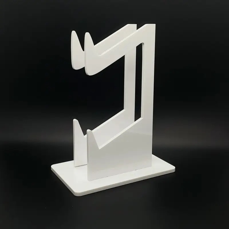 Transparente PS4 acrílico universal GamePad soporte de escritorio creativo de almacenamiento doble ASA soporte de exhibición