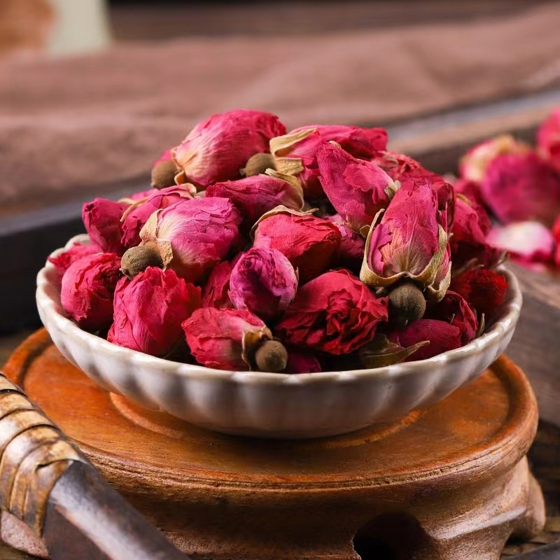 Dried Rose Buds Mei Gui Hua 玫瑰花 500g Natural Sun Dried Herbal Tea Flowers specifications
