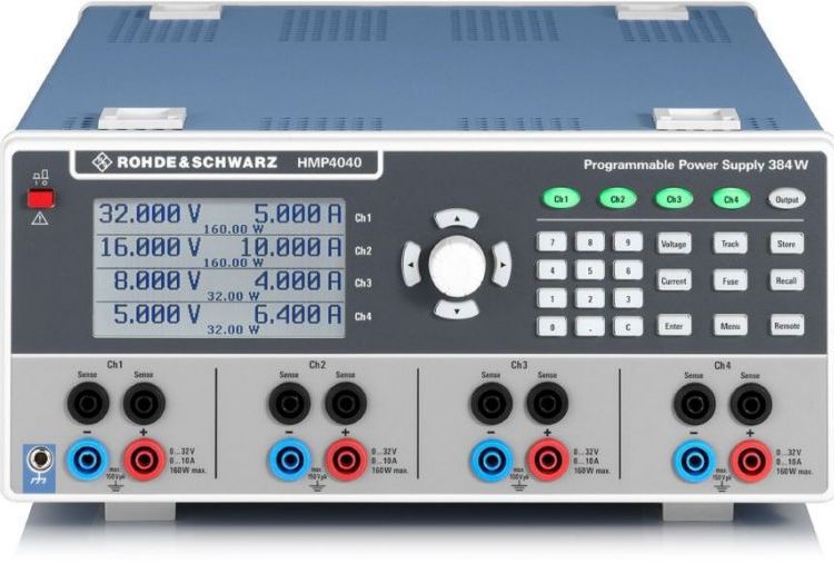 可编程直流电源HMP4040 384W 罗德与施瓦茨（R&S） 厂家供应