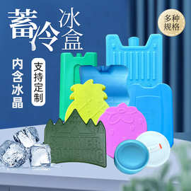 厂家定制异形注水冰晶盒反复使用宠物降温蓝冰冰盒运输冰板冰排