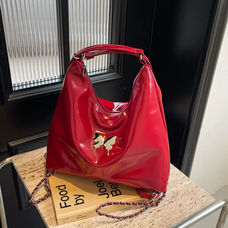 时尚高级感双肩包女2024夏天新款简约百搭大容量托特包多功能女包