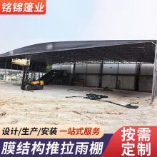 安徽遮阳棚推拉雨棚户外大排档防风遮雨活动伞摆摊帐篷车棚可印刷