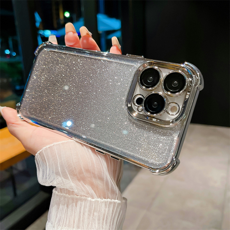 Protector de pantalla todo incluido con bolsas de aire en las cuatro esquinas, funda para teléfono Apple 17 compatible con iPhone 14, funda protectora anticaídas para 13 Pro Max