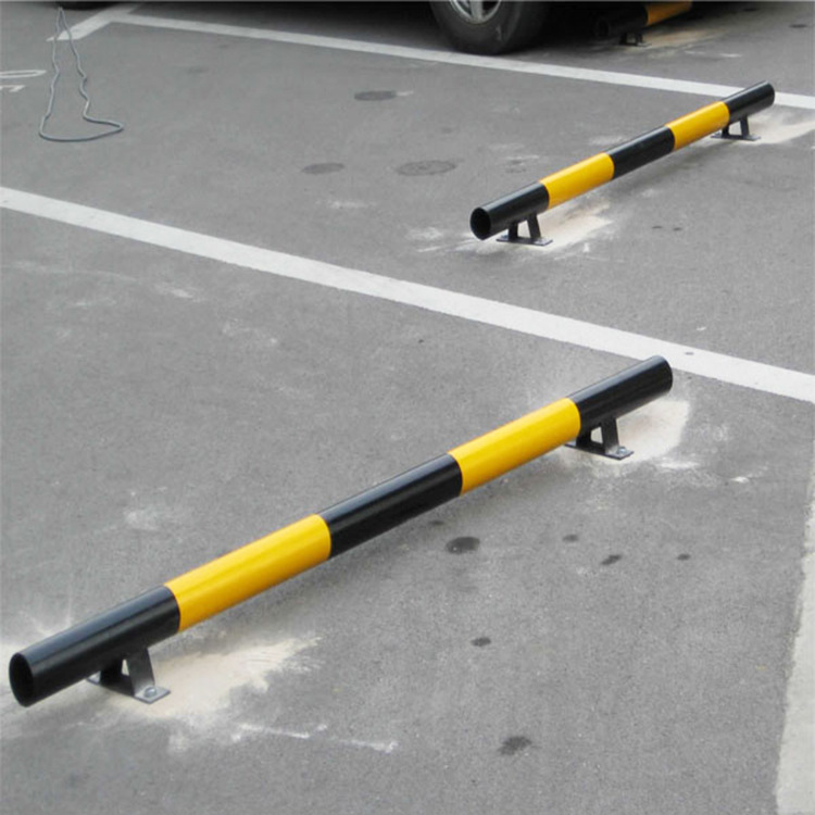 地下车库车轮挡轮器镀锌钢管挡车器防撞栏倒车杆加厚材质
