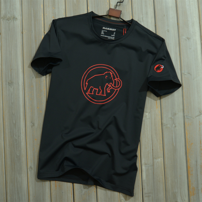 26 New Summer Style Men's Mammoth Quick-Drying Short-Sleeved Fashionable Large Size Versatile T-Shirt Outdoor Sports Casual Top 26 New Summer Style Men's Mammoth Quick-Drying Short-Sleeved Fashionable Large Size Versatile T-Shirt Outdoor Sports Casual Top