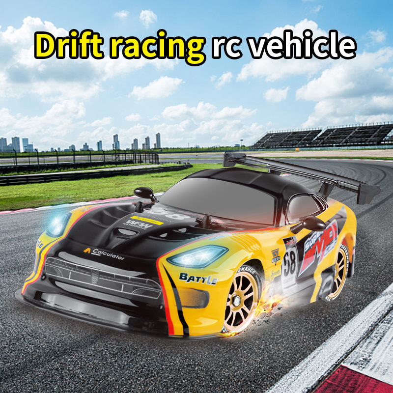 Cross-border hot sale RC remote control car toy four-wheel drive drift simulation racing rally GTR car model wholesale Cross-border hot sale RC remote control car toy four-wheel drive drift simulation racing rally GTR car model wholesale