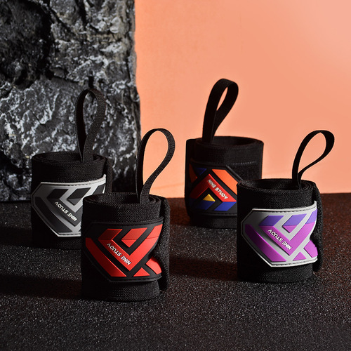 Fitness wrist braces, anti-sprain wrist pressurized wrist bandages, women's sports protection, professional bench press, deadlift, weightlifting dumbbells