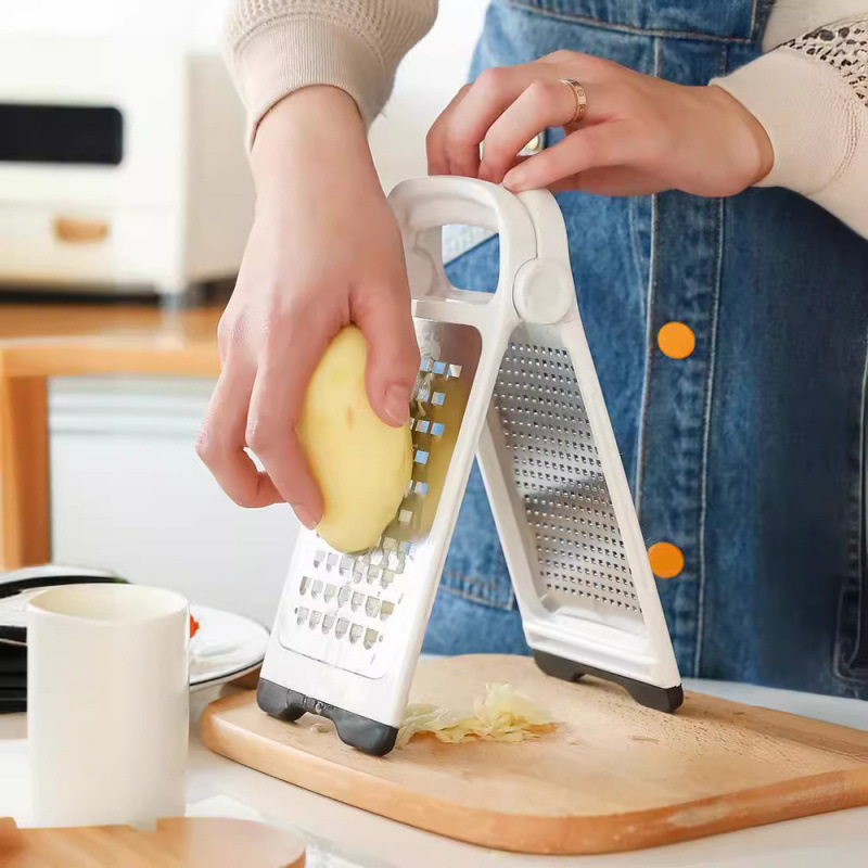 Amazon Detachable Folding Cheese Grater Garlic and Ginger Grinder Butter Cutter Kitchen Gadget New Model