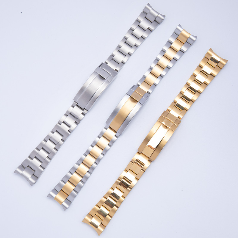 Only Suitable for Original Role*smariner Watch Strap Stainless Steel Green Water Ghost 21mm Watch Strap