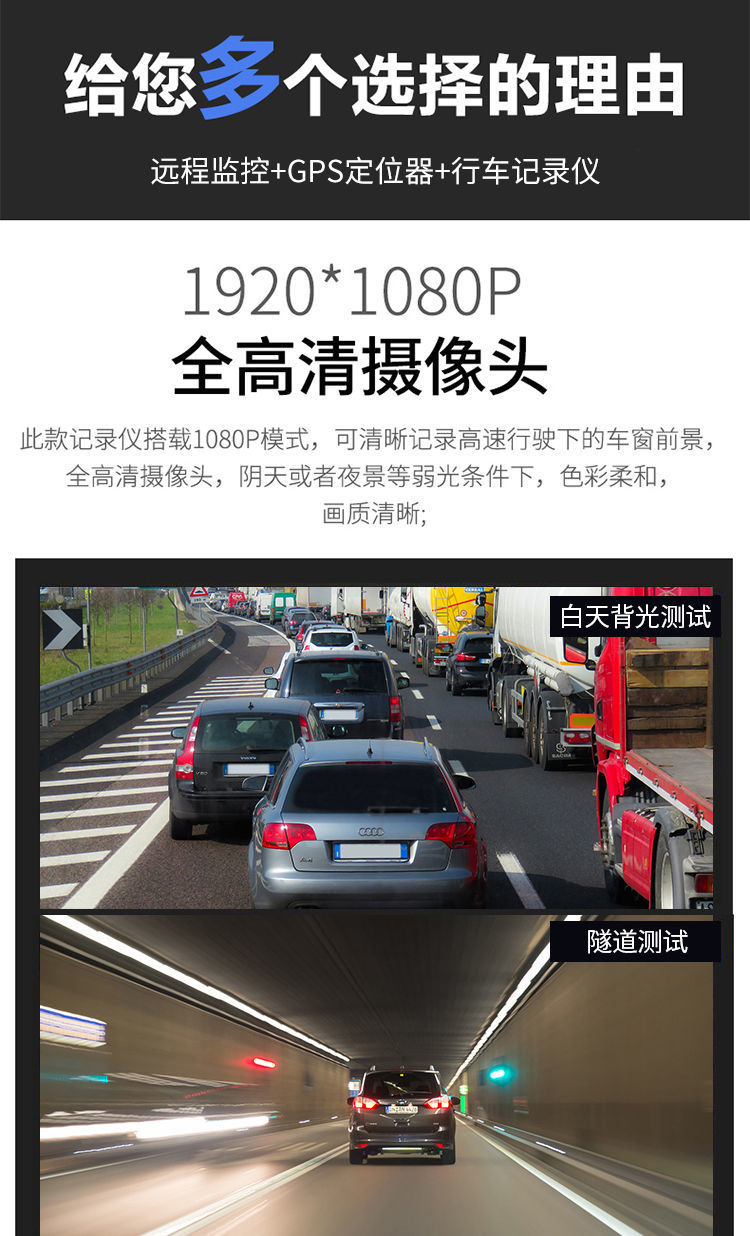 Truck dashcam with 6-channel display, 4G remote monitoring, high-definition in-car reversing camera all-in-one device wholesale