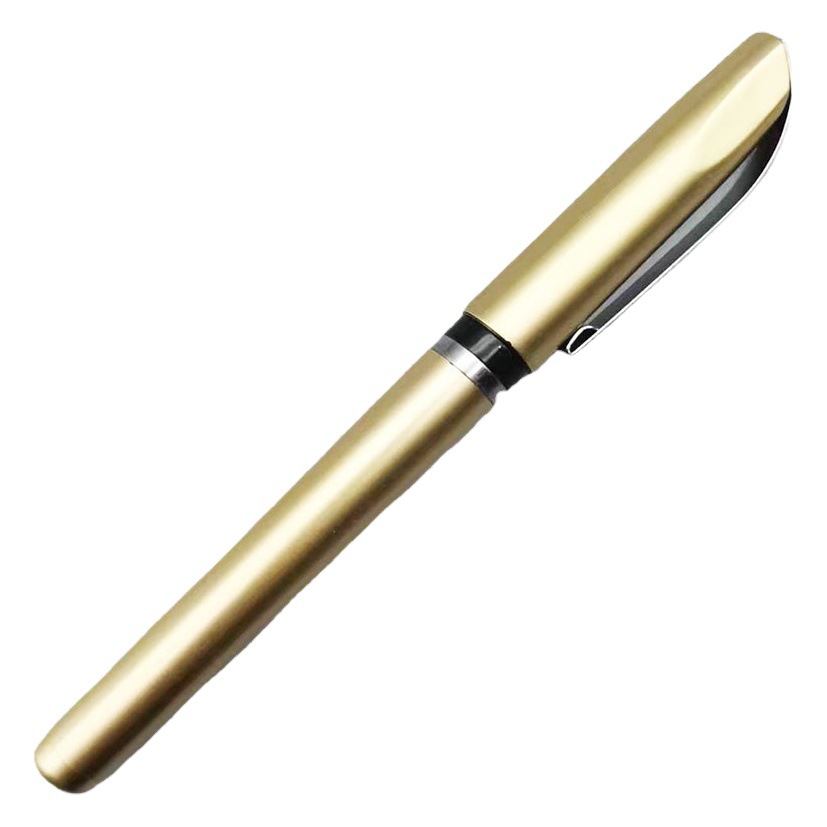 Customized Logo Gel Pen, Black Signature Pen with Printing, Business Promotional Office Carbon-Based Water-Based Gift Advertising Pen