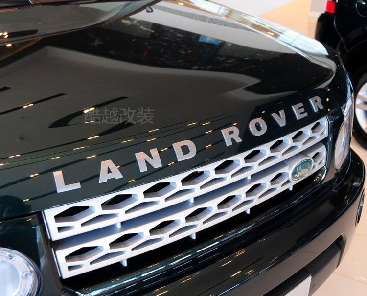 Land Rover Discovery 3, Discovery 4, HSE emblem, V8 lettering, DISCOVERY4, modified rear emblem, English lettering