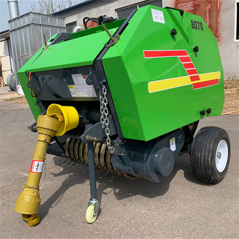 一洋厂家供应圆形打捆机  牧草 秸秆等捡拾打捆一体机 圆捆打包机