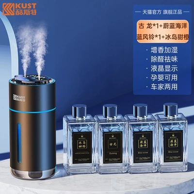 Small Oxygen Bar, Wireless — Hava təmizləyiciləri - four-bottles-of-perfumepurify-the-air-humidification-and-fragrance-dual-use-for-car-and-home