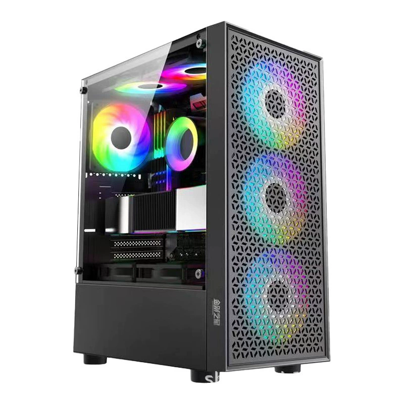 Корпусный ПК с процессором Core i7-13700KF для киберспорта, настольный компьютер для стриминга, 5060 независимый дисплей, игровая система, полноформатный комплект