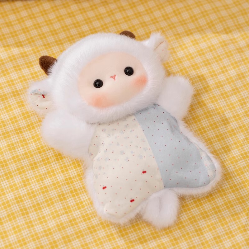 Stress Relief Squishy Bean Bag Soothing Sheep Plush Toy Desk Companion Doll Plush Toy Hand Puppet Birthday Gift Wholesale