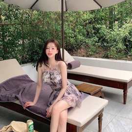 游泳衣女款2025年新款泡温泉裙式连体纯欲风显瘦微胖女孩遮肉泳装
