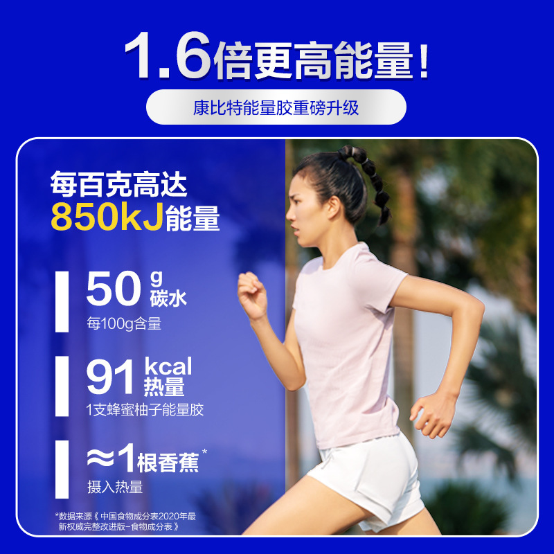 康. ビット7重エネルギーゴム蜂蜜柚子電解質マラソン運動競技に乗ります。|undefined