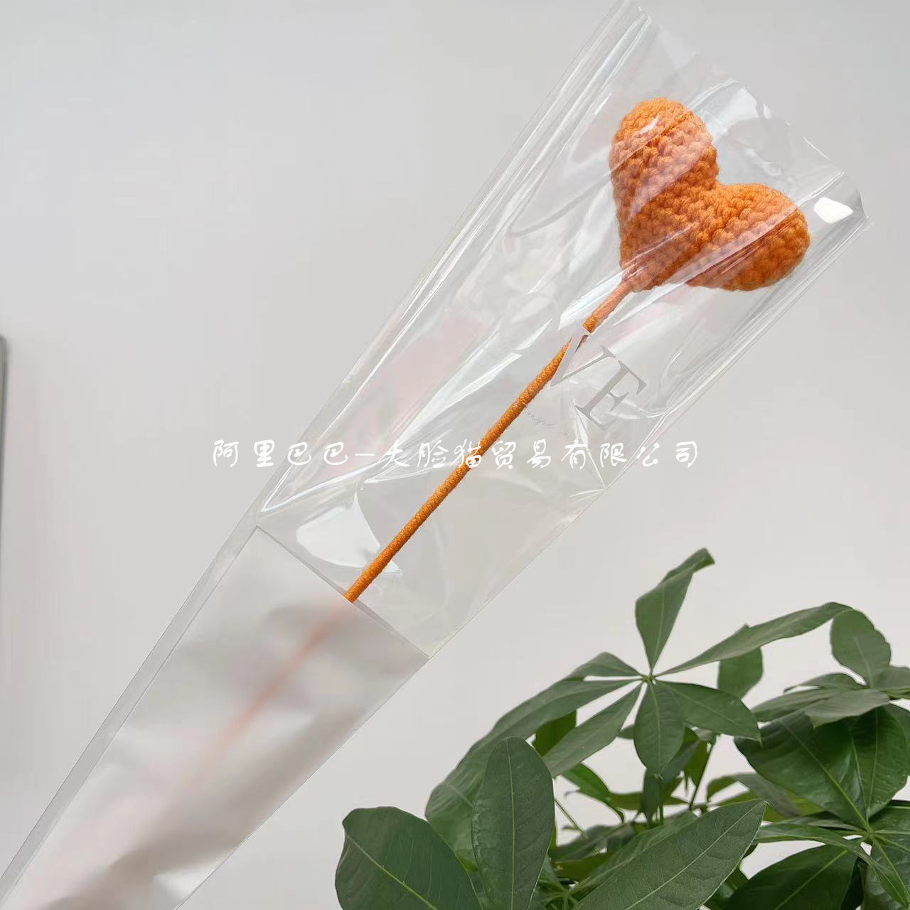 Party Artificial Rose Flower Wedding Flower Branch Crochet Knitting Bouquet - 第 40/43 張圖片