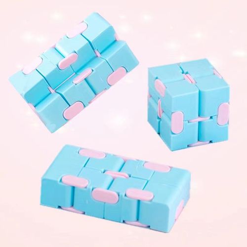 Cross-border unlimited Rubik's Cube decompression, versatile Twister Pocket Rubik's Cube, creative macaron flip Rubik's Cube educational toy