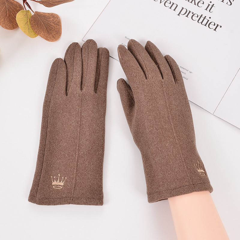 Nuevas guantes de terciopelo de conejo, terciopelo alemán cálido, engrosados, compatibles con pantallas táctiles para ciclismo, resistentes al viento, impermeables, guantes de ciclismo de invierno para mujeres y hombres, venta al por mayor.