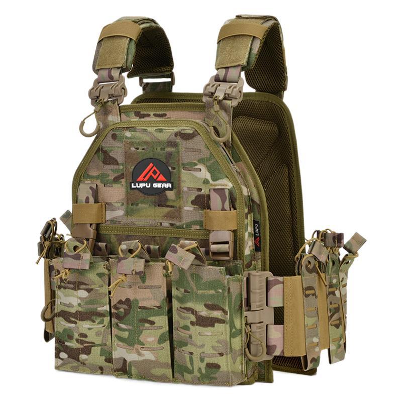 Ropa táctica de desmontaje rápido chaleco de campo multifuncional chaleco anti-desgaste fabricante de ropa de entrenamiento transpirable en stock
