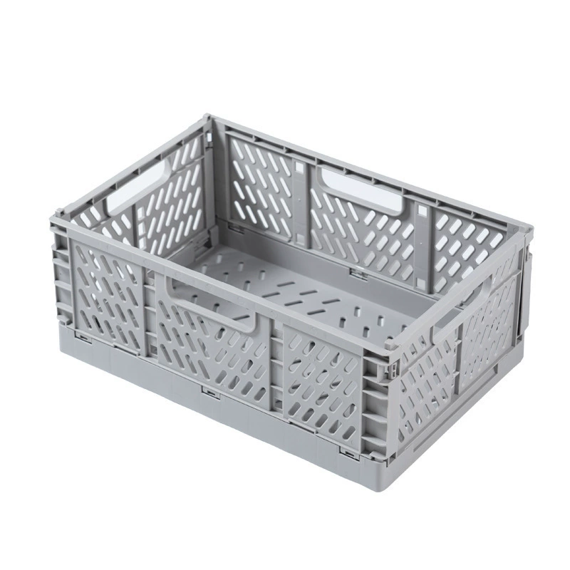 Table folding storage basket, plastic storage system, toy, storage box