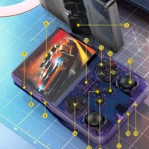 Consola de juegos portátil de código abierto R36S, nostalgia infantil, consola de juegos portátil PSP portátil, consola de juegos doméstica clásica FC