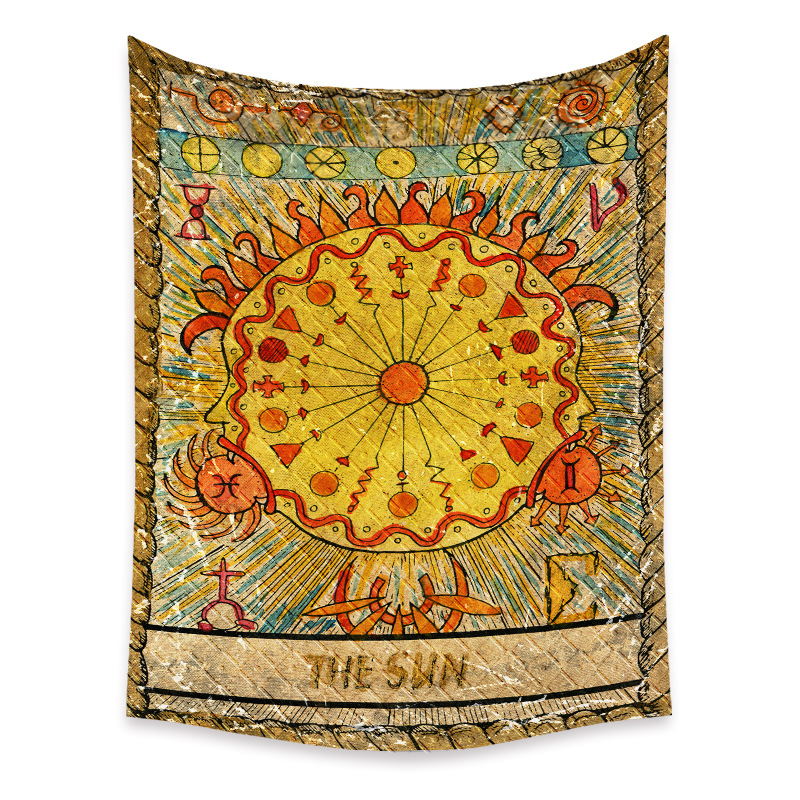 Tapestry Bohemian Tapestry Room Decoration Background Cloth Hanging Cloth Tapestry display picture 61