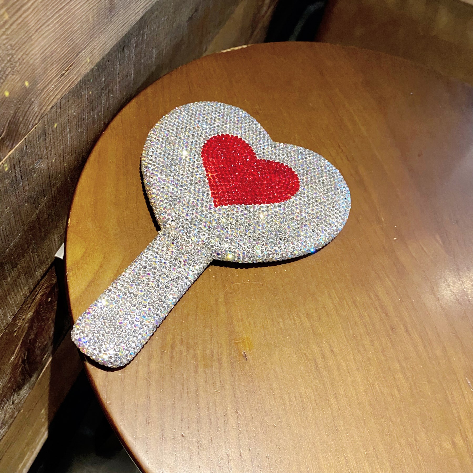 Simple Style Heart Shape Plastic Mirror 1 Piece display picture 8