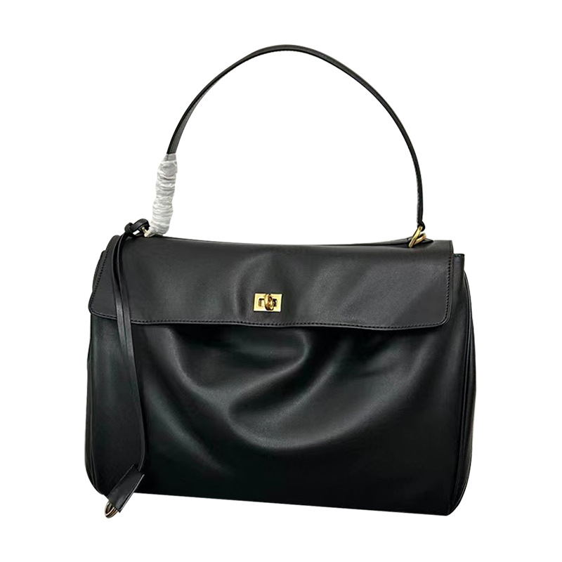 24新款托特包凯利包大容量高级感真皮腋下包单肩斜挎手提包 - Thumbnail 5