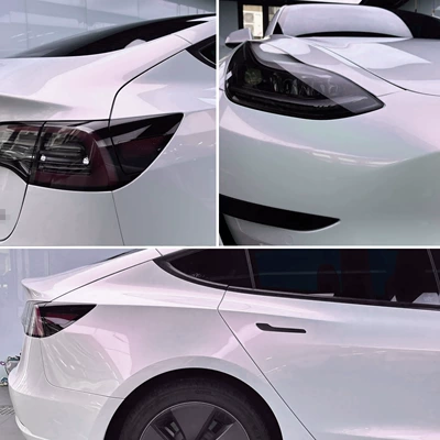 Red Car Color-Changing Protective Film, Car paint protective film