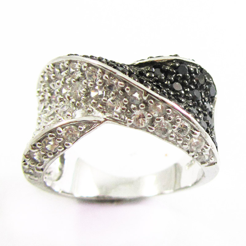 Cool Style Snake Sterling Silver Plating Inlay Zircon Rings display picture 8