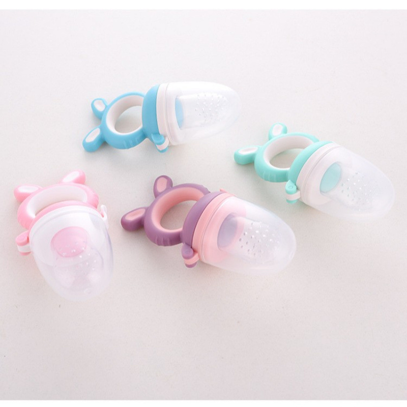 Bolsa para morder para bebés, suplemento alimenticio para bebés, frutas y verduras, artefacto de frutas, chupete de silicona, barro de frutas, rechinar los dientes