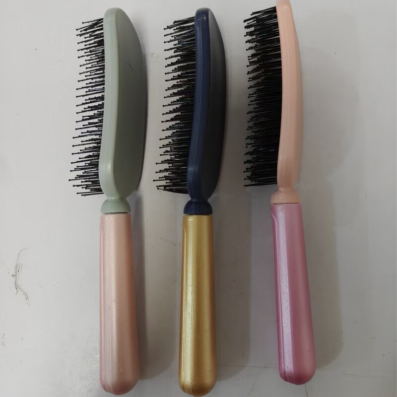 ついでに髪を傷つけないで、ふわふわしていて、パーマを防ぐストレートヘアの高弾櫛の頭皮の多機能丸みを帯びた歯櫛の高低針|undefined