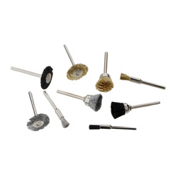 Wire brush, wire wheel, copper wire cleaning and rust removal accessories, electric toy metal abrasive tool, deburring and grinding tool brush