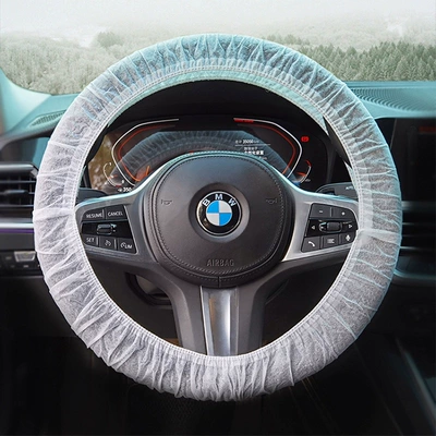 Seat cushion, seat cover | covers, dustproof seat protectors, seat - 10-white-steering-wheel-covers