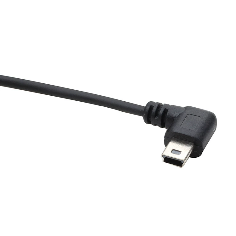 Car MP3 MP4 MP5 Reading U disk spring line tablet computer OTG right bending data connection