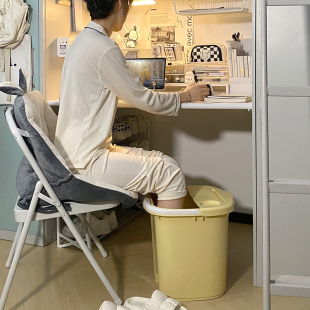 Household Foot Bath Bucket, High and Deep Bucket, Fumigation Student Dormitory, Thickened Knee-High Calf Foot Bath Basin, Foot Bath Basin Insulation