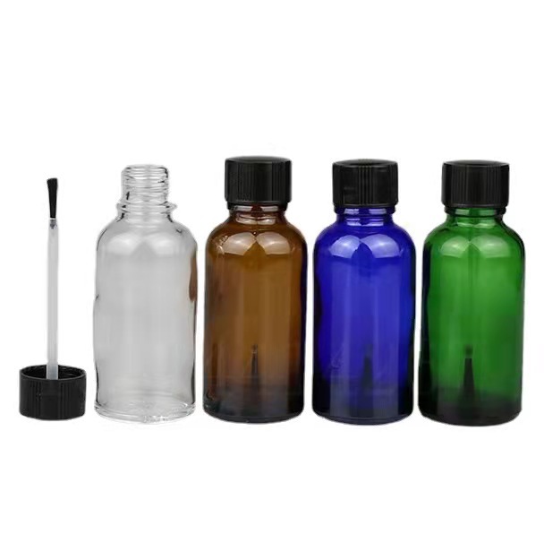 10ML20ML30ML50ML100ML精油玻璃瓶毛刷瓶喷雾瓶奶头盖瓶厂家批发