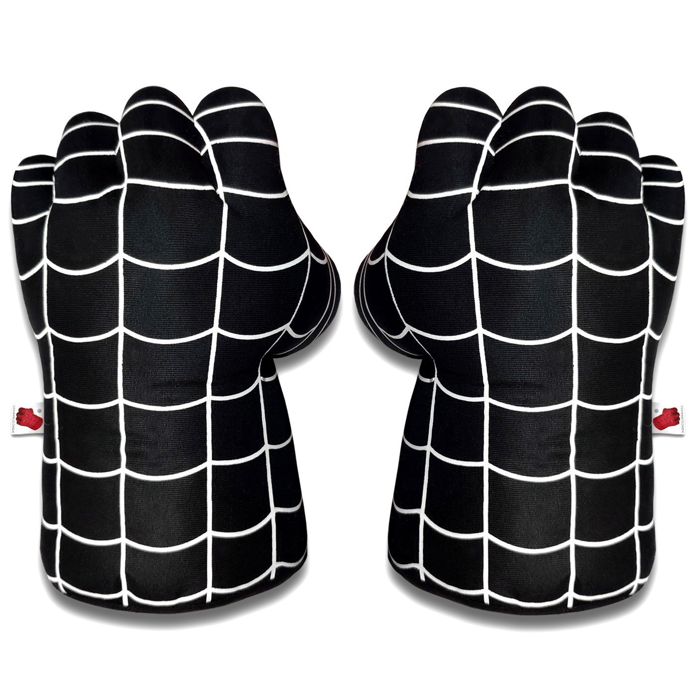 Animación de comercio exterior transfronterizo alrededor de Hulk Boxing Black Line Spider Nuevos guantes Regalo para niños Puño de juguete