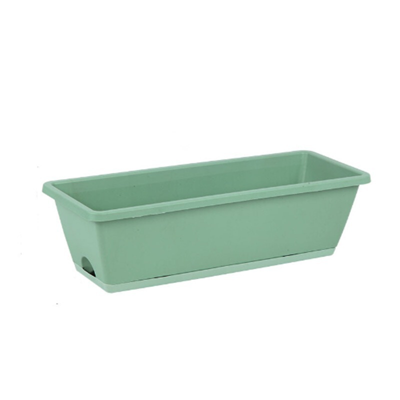 クロスボーダー品質長方形プラスチック植木鉢家庭用バルコニー怠惰な野菜植木鉢野菜植栽ポット肥厚ホーレンポット|undefined