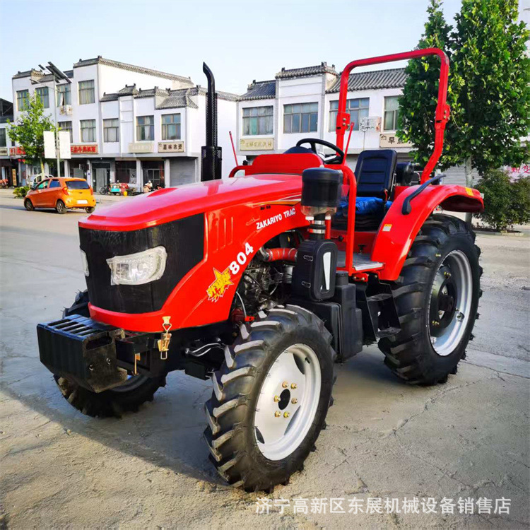 跨境供应拖拉机 大底盘四轮拖拉机 旋耕陆地运输四驱拖拉机