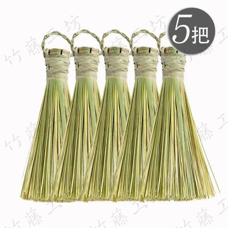 竹锅刷刷锅扫帚刷把手工竹子锅刷饭店厨房洗锅刷锅家用商用洗锅|undefined
