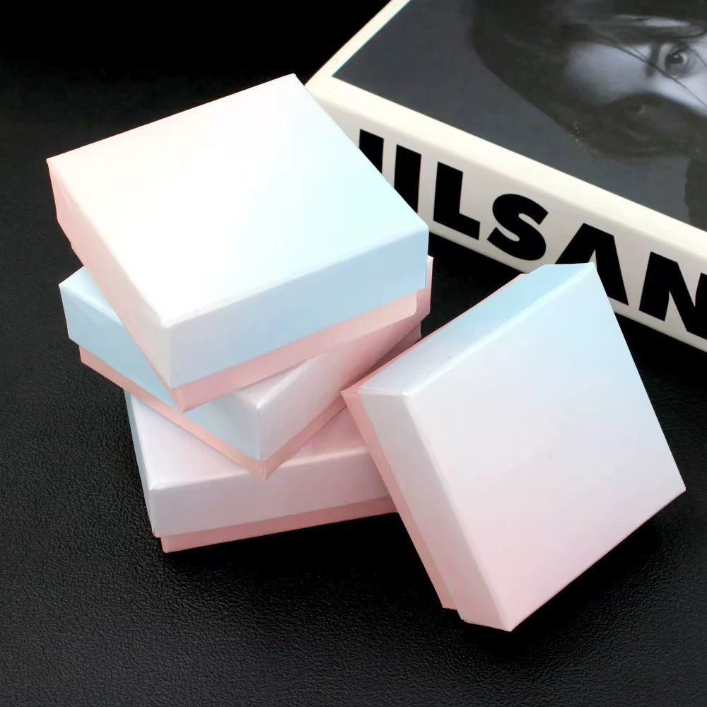 7*7 дней, чтобы покрыть ювелирные шкатулки кольцо серьги ожерелье набор коробки ювелирных изделий подарочные украшения бумажная коробка для чистки серебряной ткани