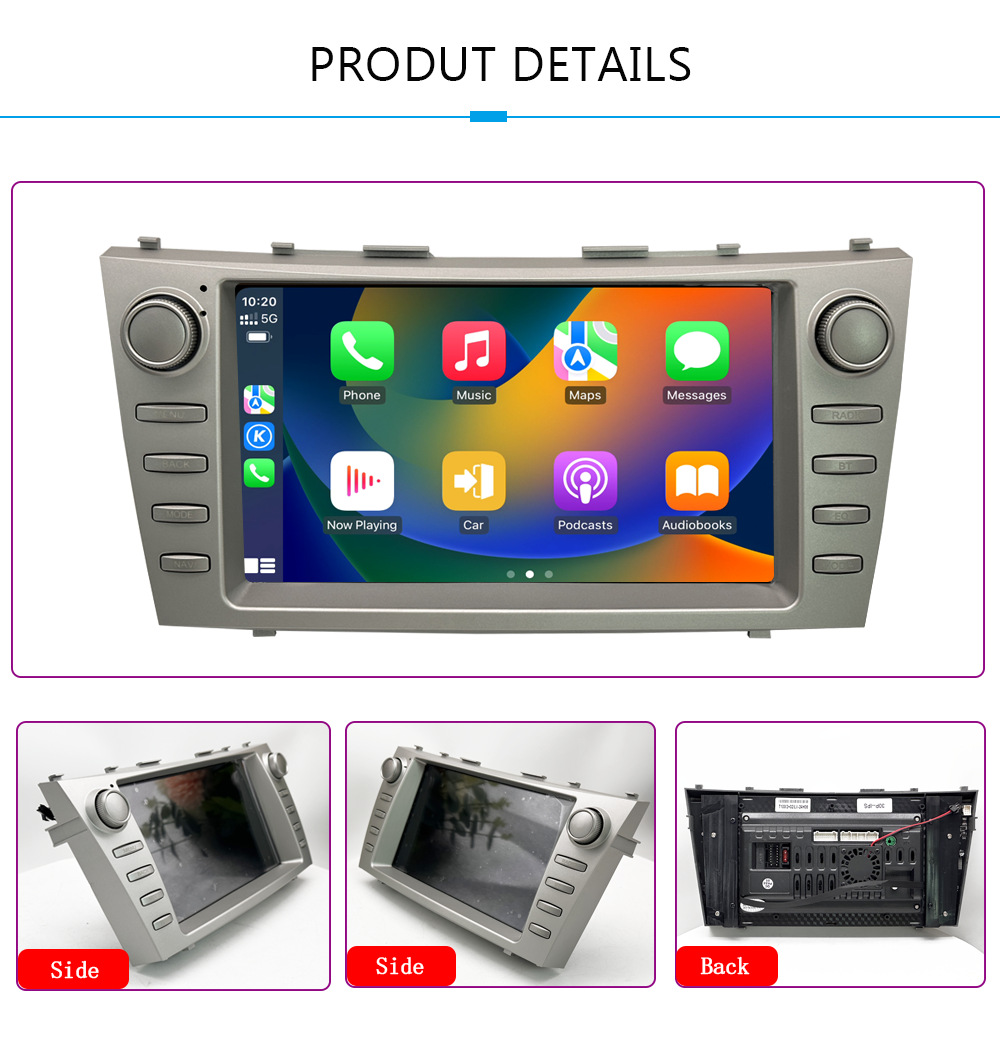 Suitable for Toyota Camry Car Central Control Large Screen Android Navigation Reversing Image Bluetooth Radio