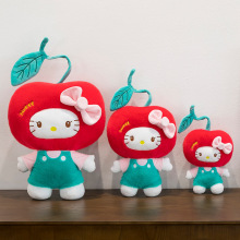 新款樱桃KT猫毛绒公仔网红爆款潮玩手办摆件毛绒玩具批发礼物跨境