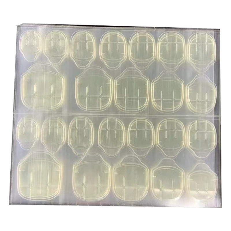 [Yihe] Носите желе для ногтей двустороннюю ленту, износостойкий клей, желтый клей, не повреждает ногти, Желейный клей, Волшебная паста