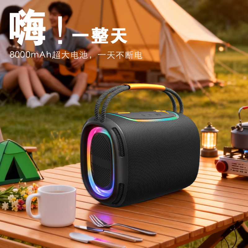 New Bluetooth Speaker for Outdoor Use, Home Desktop Bluetooth Speaker, Subwoofer, Portable Player, Car Bluetooth Speaker