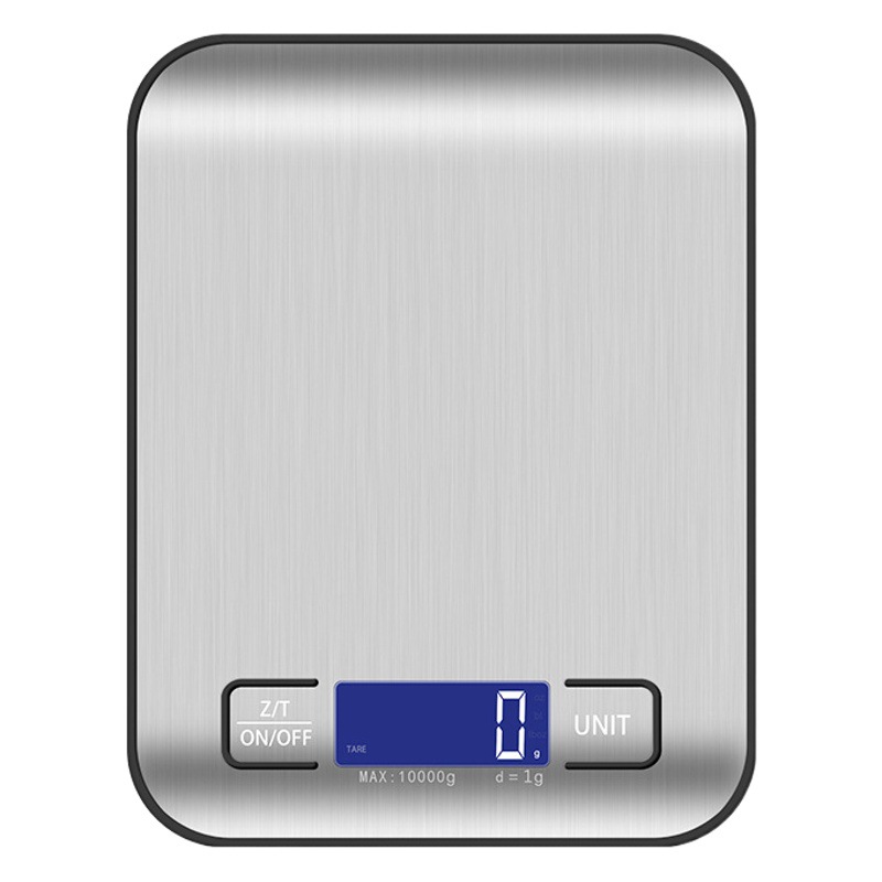 Báscula de cocina de alta precisión Báscula electrónica Báscula de gramo pequeña pesaje de alimentos pesador de peso electrónico de acero inoxidable de café